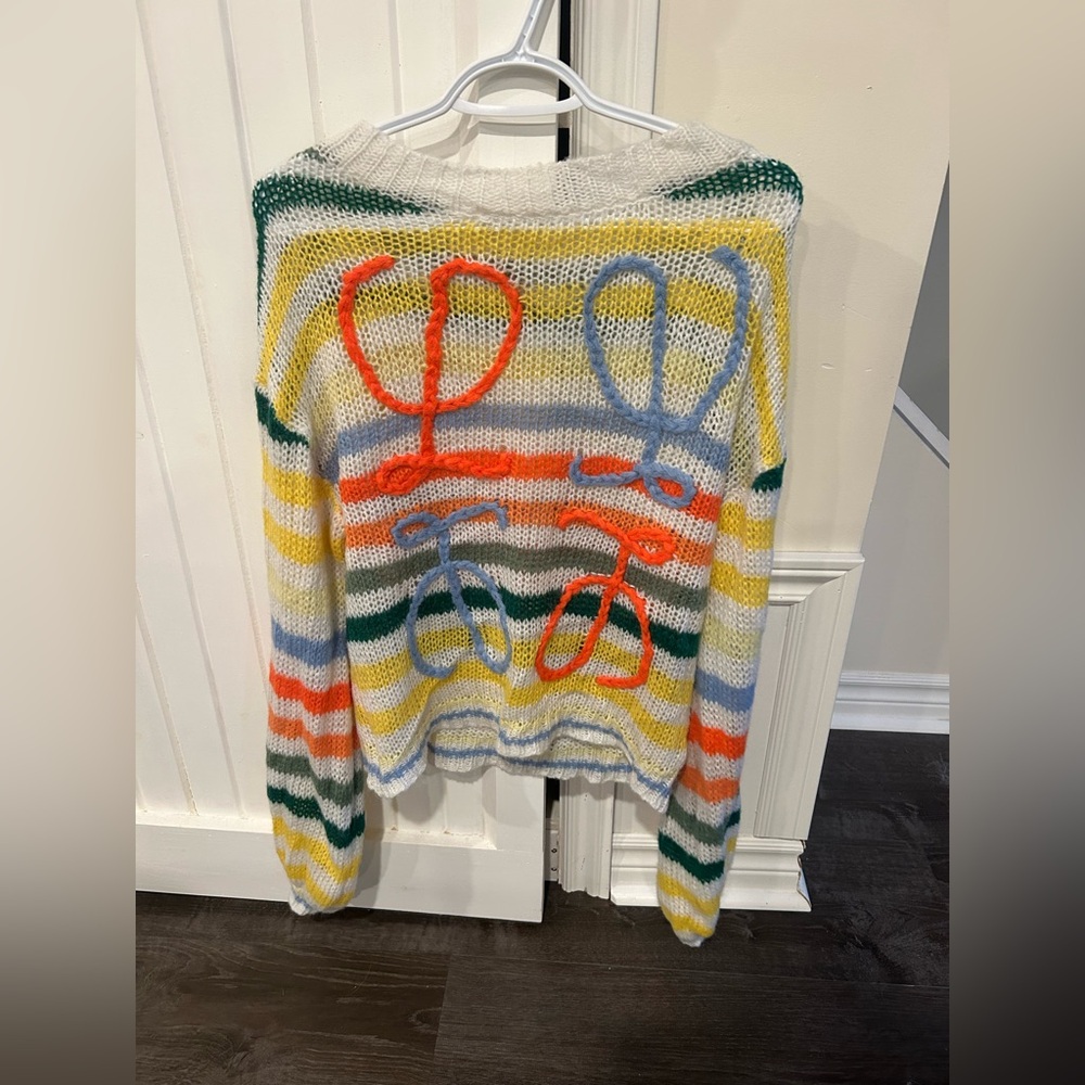 Colourful Knit Sweater